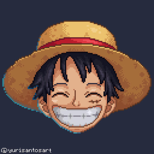 Yuri Santos Art - Luffy